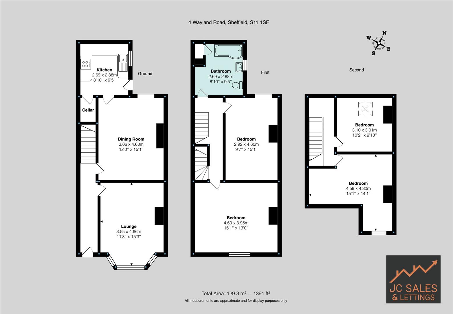 Wayland Road, Sheffield Floorplan
